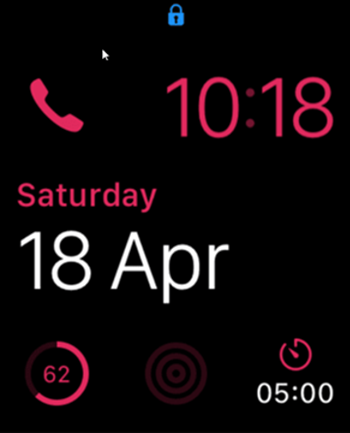 Apple Watch Home Screen