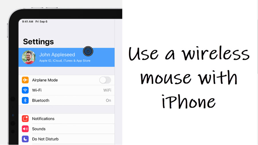 Bluetooth Mouse on iPhone