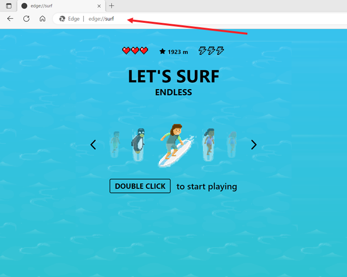 Edge Surf Game