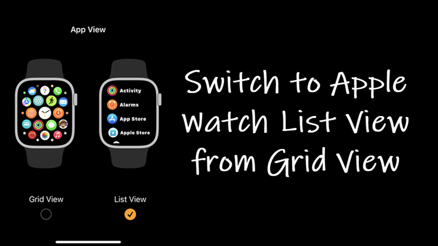 List View Apple Watch