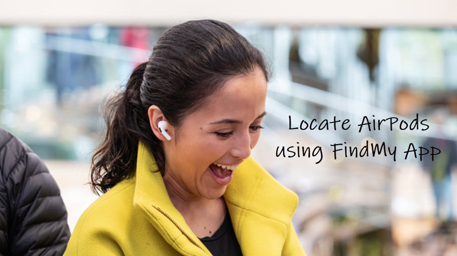 Locate AirPods with Find My App
