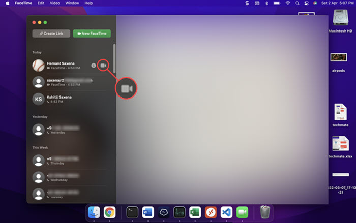 Make a phone call from macbook