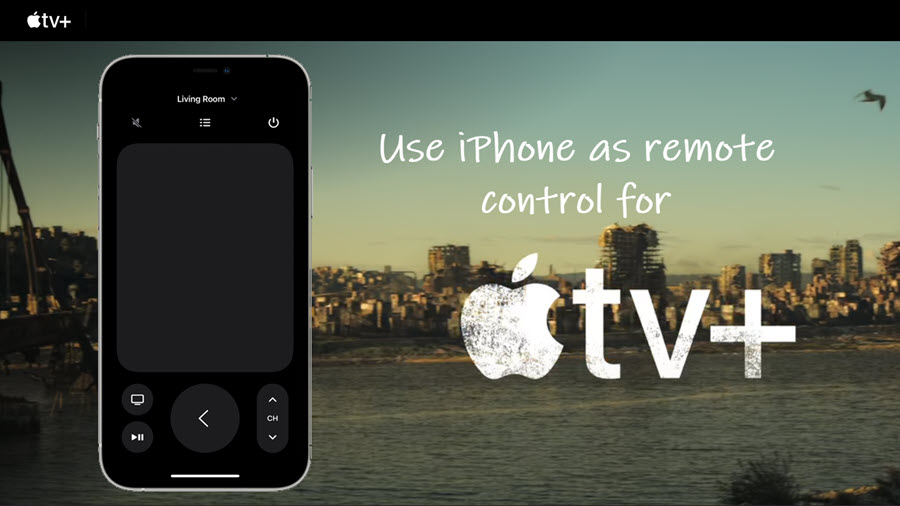 iPhone as apple tv remote