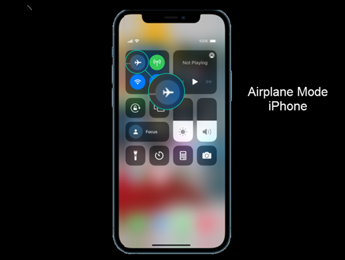 Airplane mode iPhone