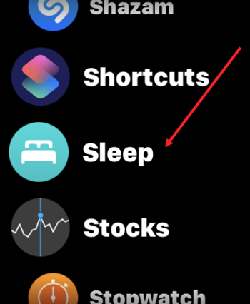 Apple Watch Sleep App