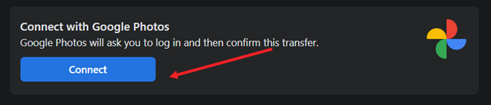 Connect with Google Photos