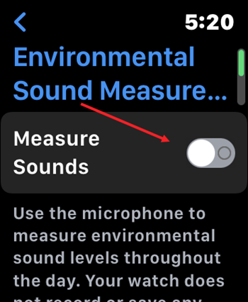 Enable Measure Sounds