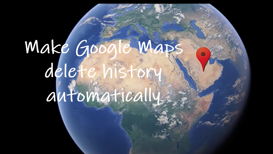 Google Maps history
