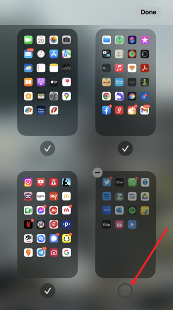 Hide apps from iPhone Home Screen