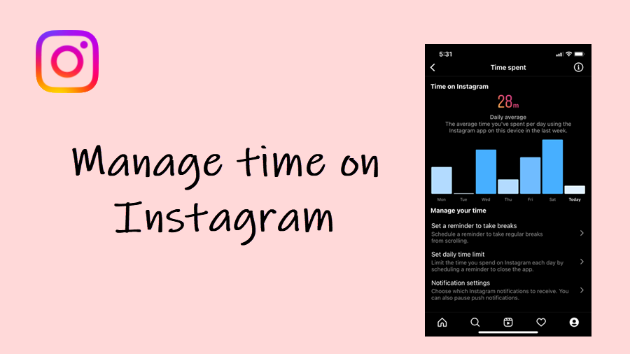 Instagram time management