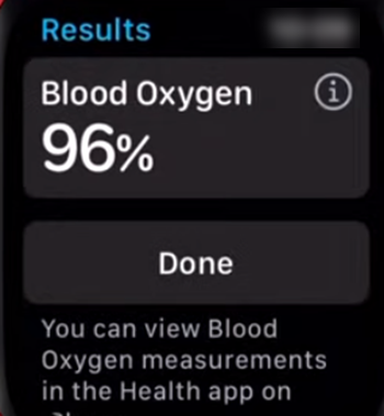 Measure Blood Oxygen level