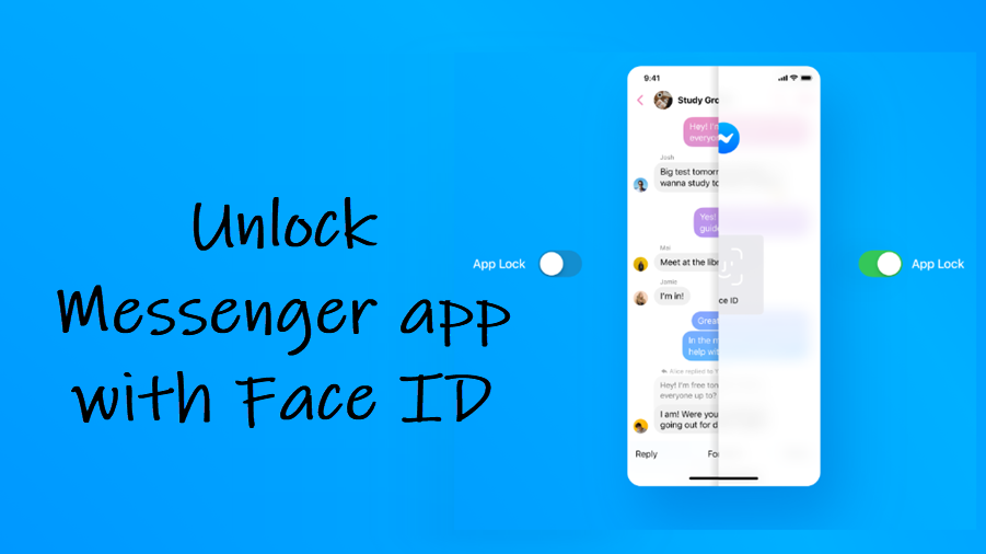 Messenger App Lock feature