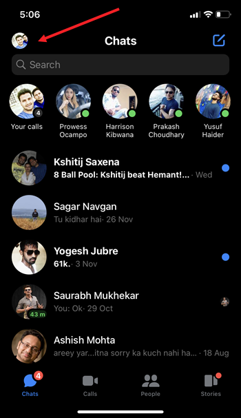 Messenger Profile Pic
