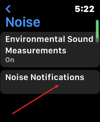 Noise notifications