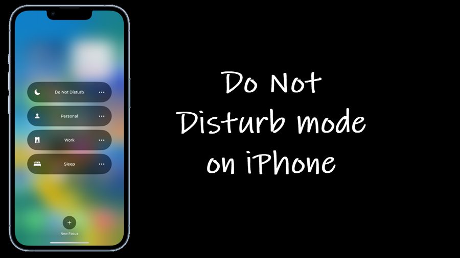 iPhone Do not disturb mode