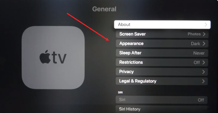 Apple TV Appearance