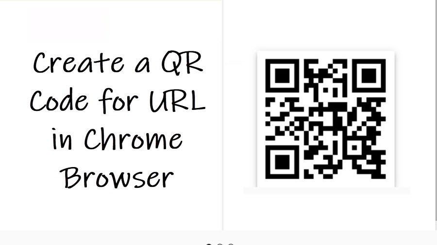 Create a QR code for website