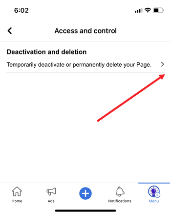 Deactivation and deletion