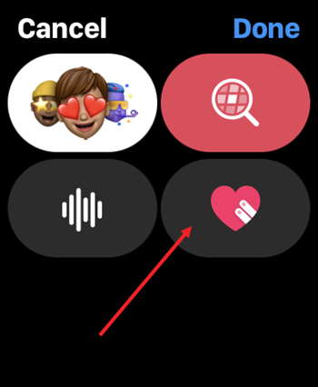 Digital Touch Messaging in Apple Watch