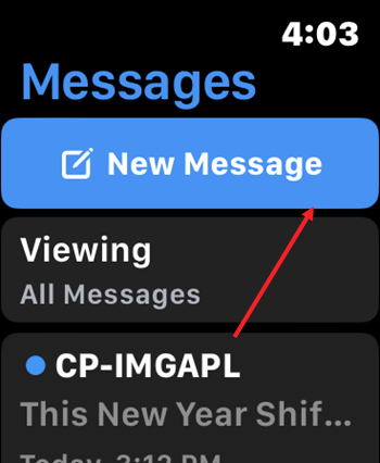 New Message Option