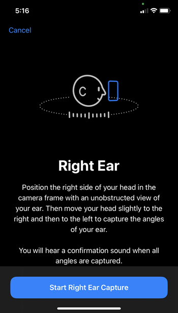 Start Ear Capture