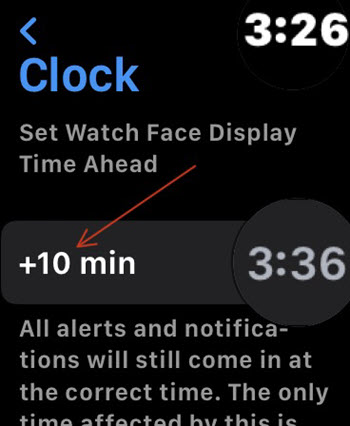 Apple Watch running fast