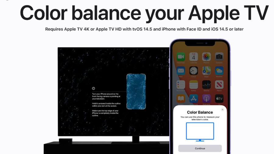 Color balance in Apple TV