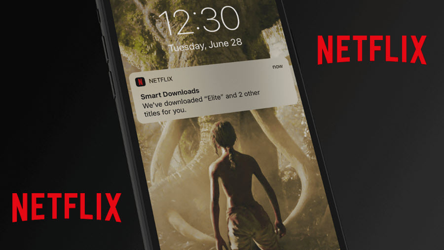 Netflix app Smart Downloads