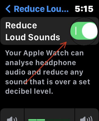 Reduce Loud Sounds