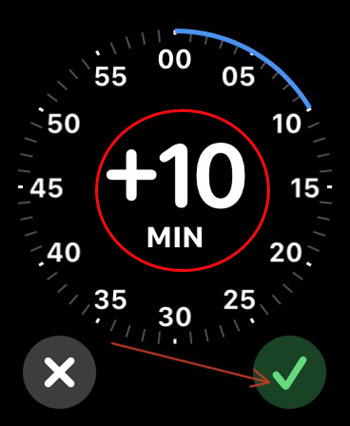 Set Apple Watch to run fast