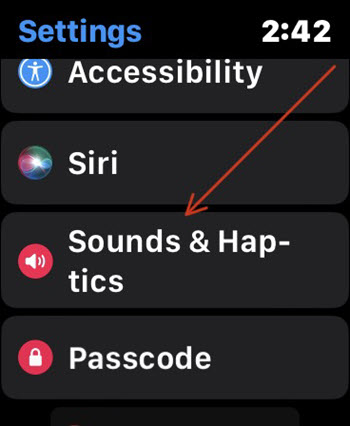 Apple Watch Sounds Haptics