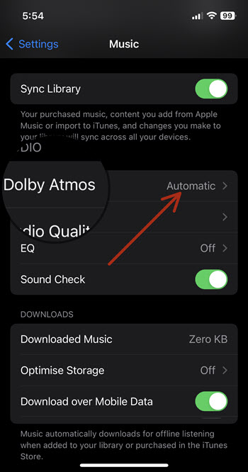 Dolby Atmos in Apple Music