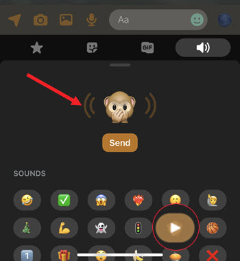 Emojis with sounds