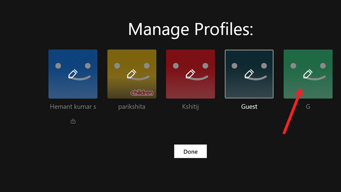 Select a Netflix Profile