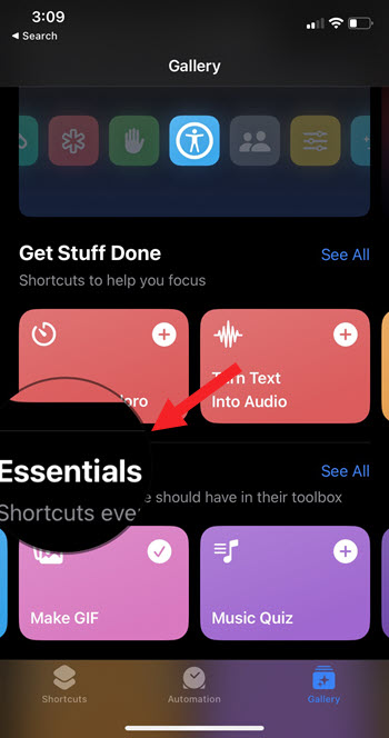 Shortcuts Essentials