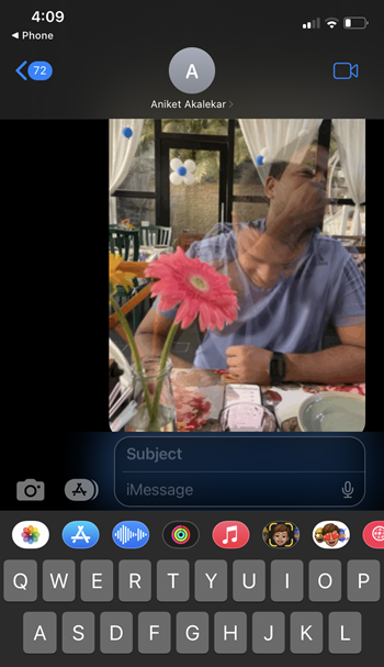 Use your GIF in Messages