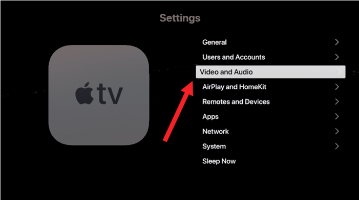 Video and Audio Settings