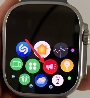 Apple Watch Ultra Siren Sound app