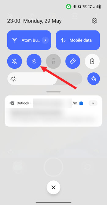 Quick Settings Panel