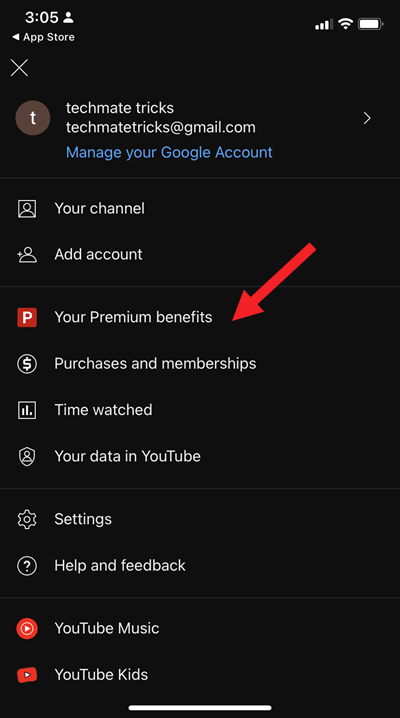 YouTube Premium benefits