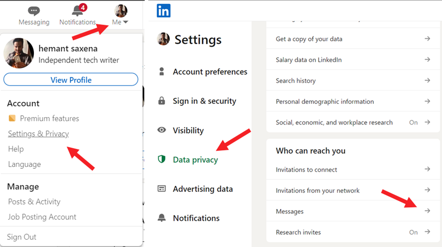 LinkedIn Data Privacy