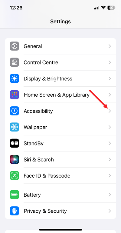 iPhone Accessibility