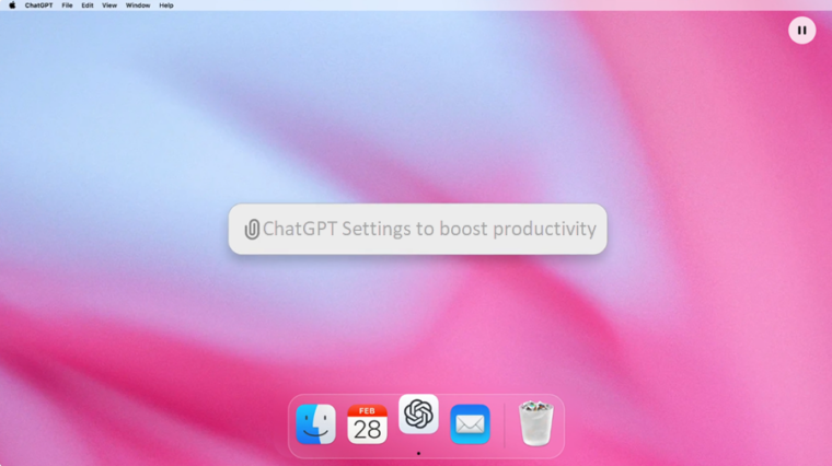 ChatGPT settings to boost productivity