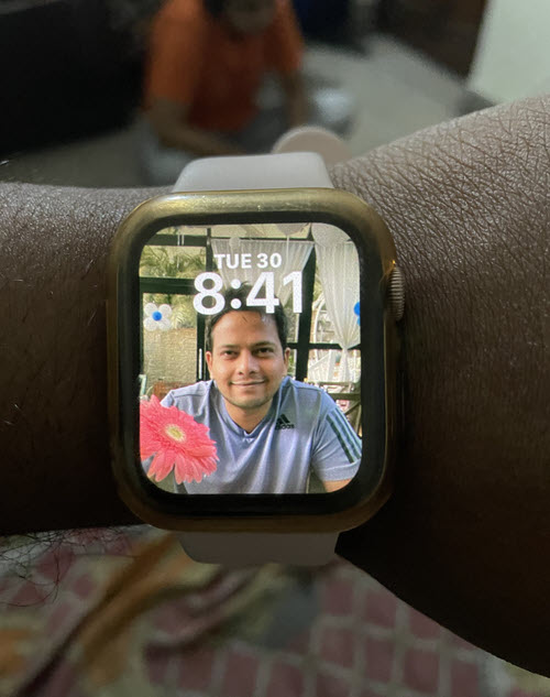 iphone portrait into apple watch face