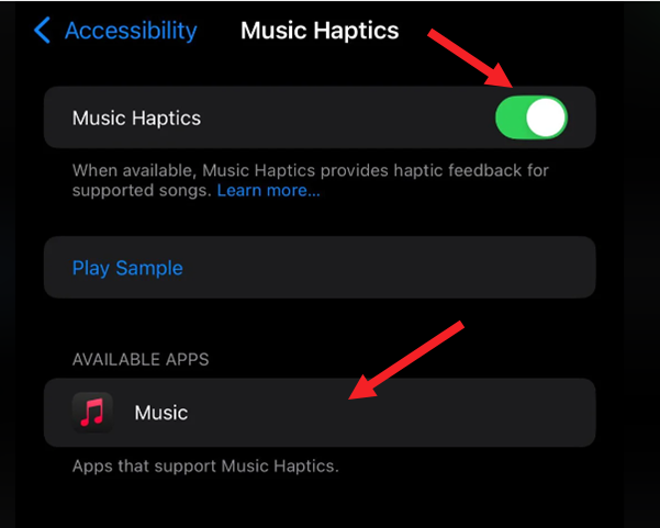 Music Haptics