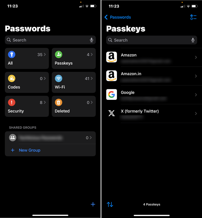 Password app in iOS 18 feature changes and minor updates