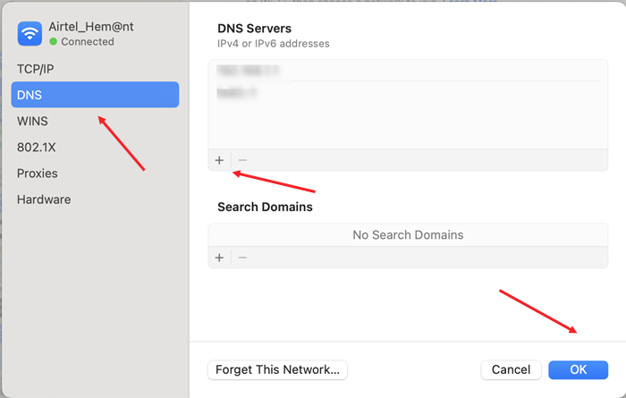 Add DNS Server to Network Add DNS Server to Network