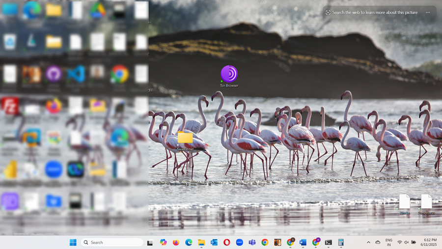 Customize taskbar size in Windows 11