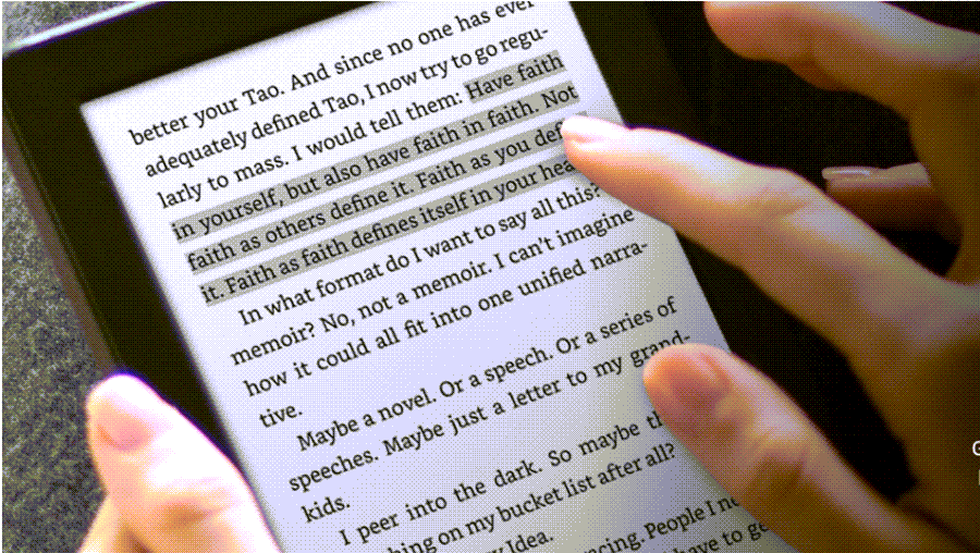 Popular highlights in Kindle