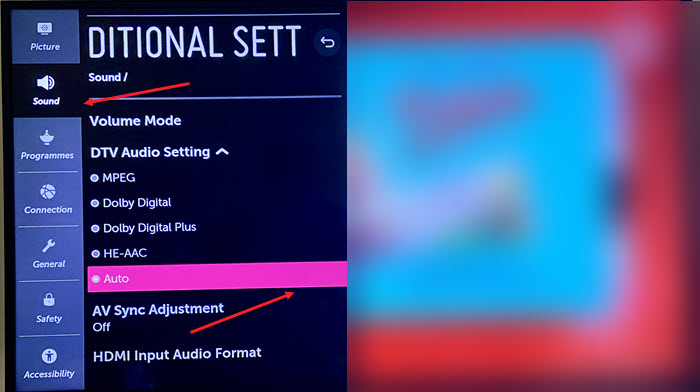 Sound Auto Mode Sound Auto Mode